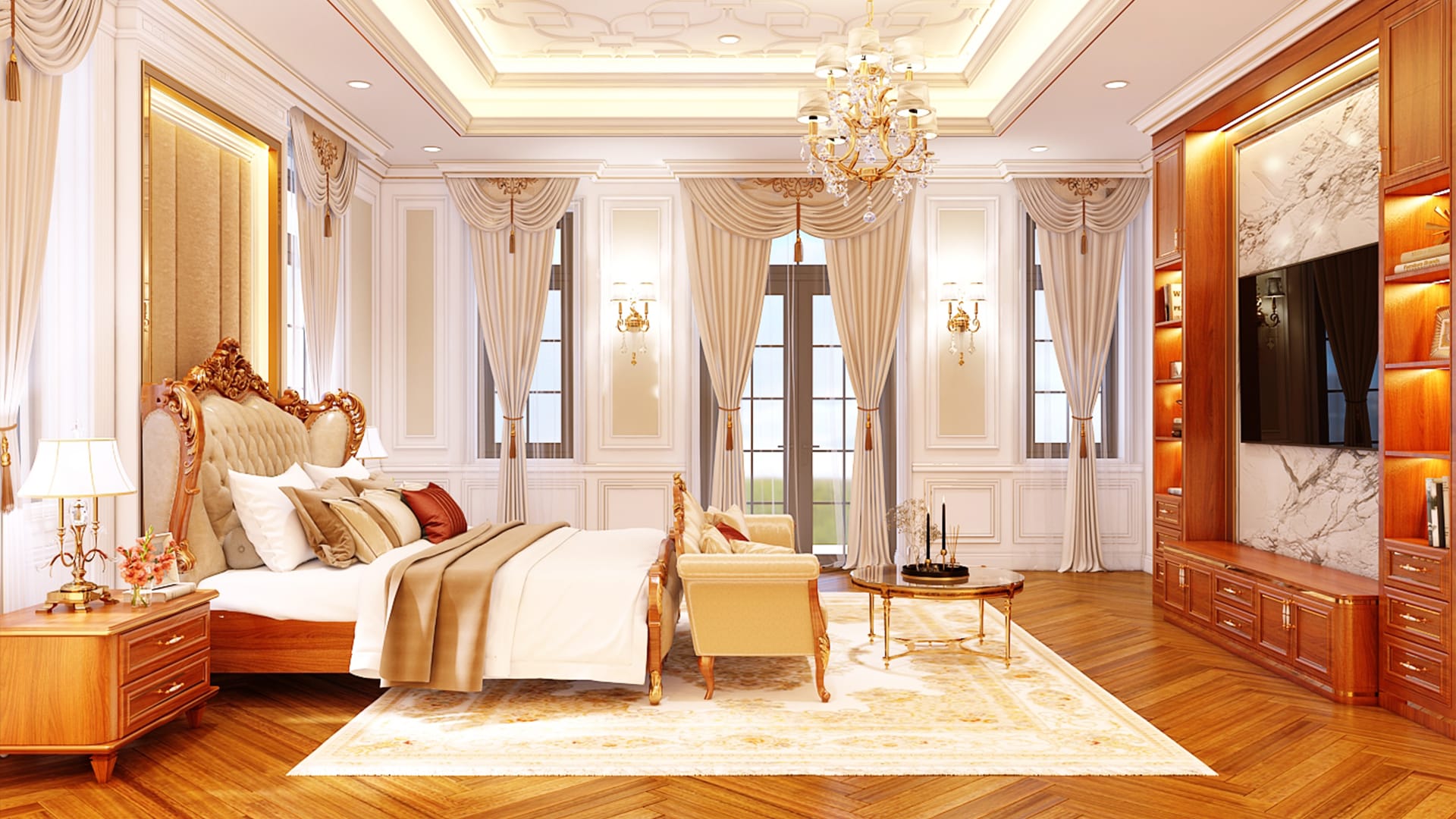 Phong cách thiết kế nội thất cổ điển