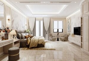 Không gian nội thất được bài trí đầy nghệ thuật