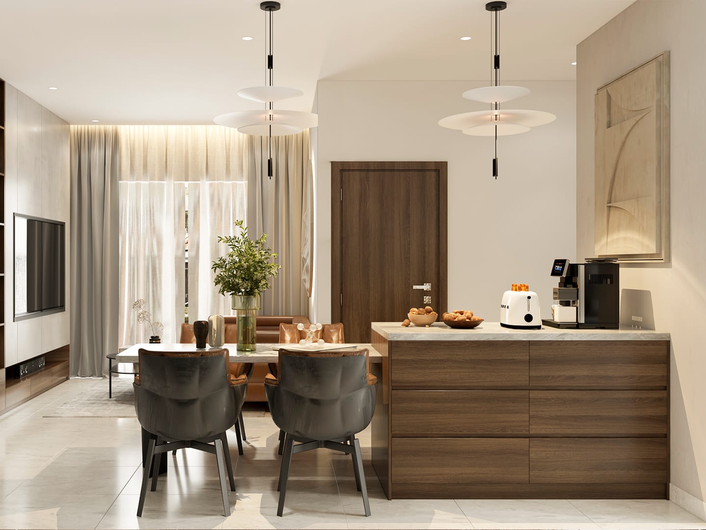 Thiết kế nội thất nhà phố và những mặt hạn chế cần lưu ý