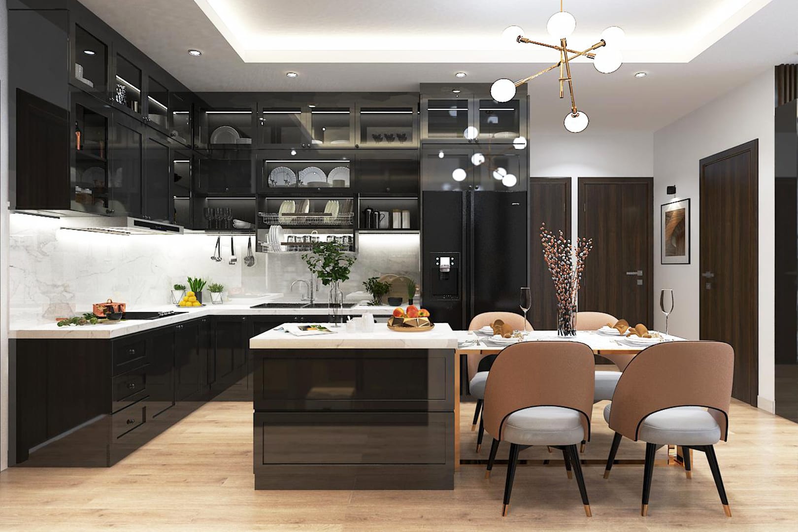 Phong cách thiết kế nội thất hiện đại