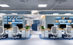 Thiết kế văn phòng được chú trọng thời gian gần đây
