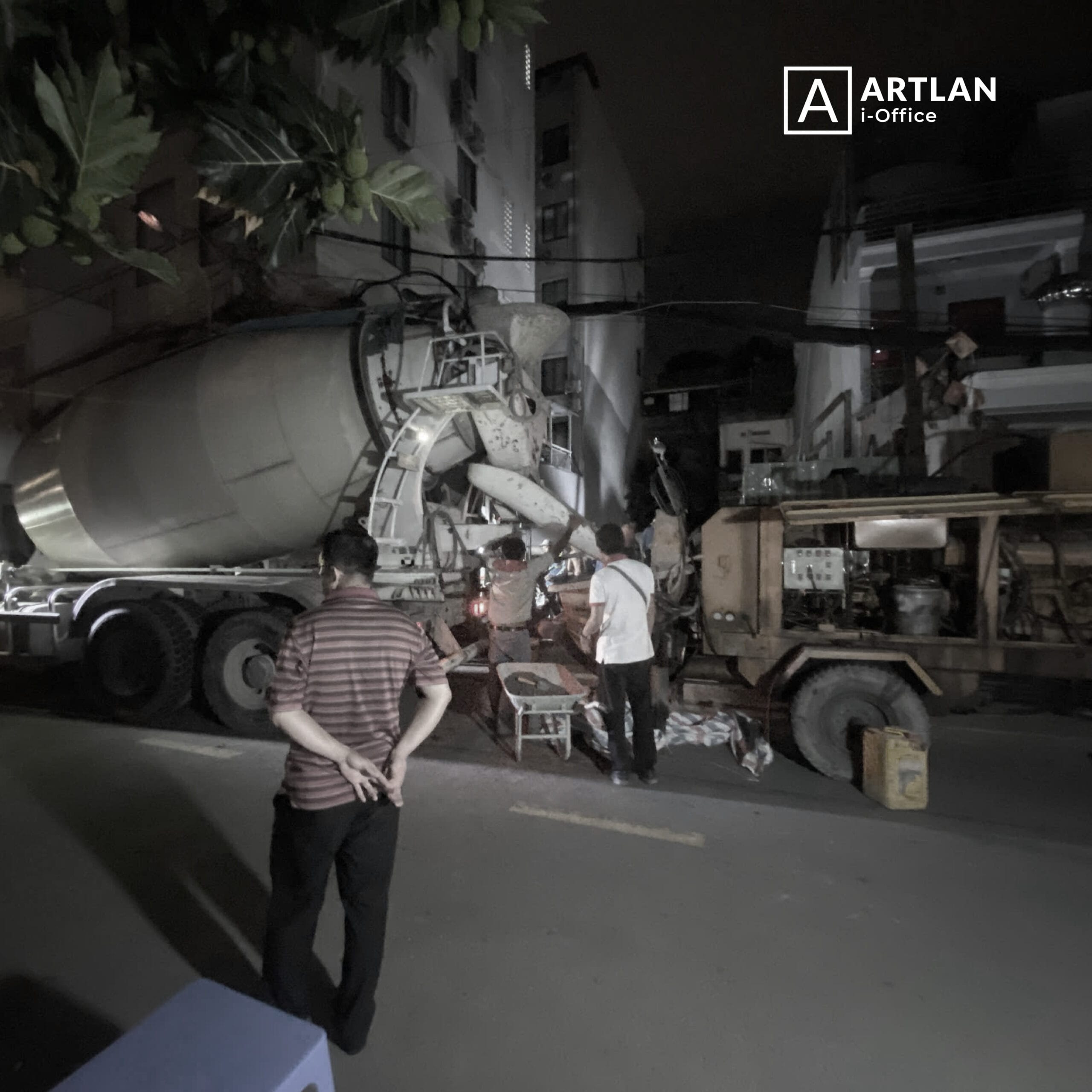 Theo chân ArtLan Design khám phá công trình đang thi công