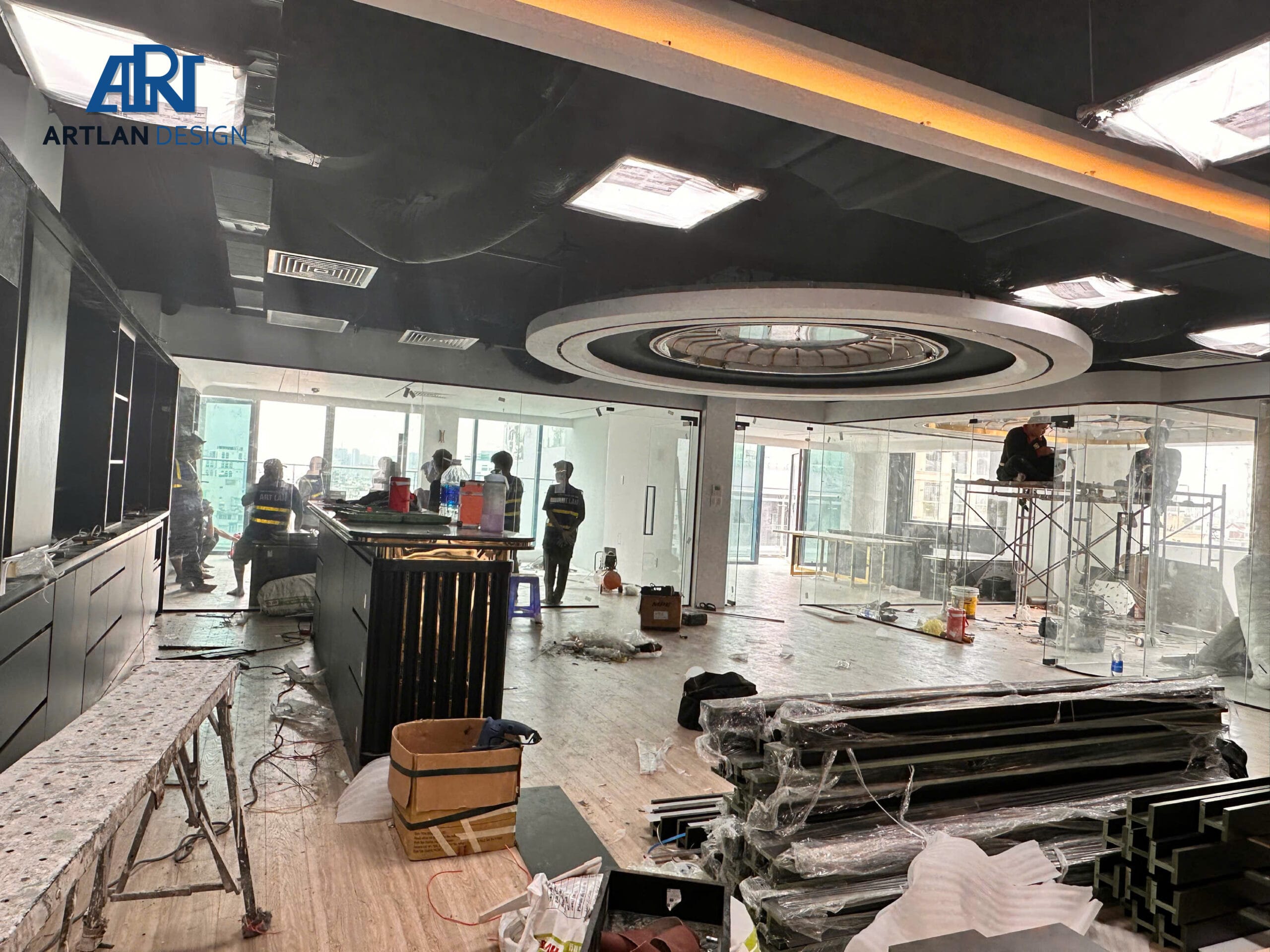 Xưởng nội thất sở hữu máy móc tối tân đáp ứng chất lượng công việc